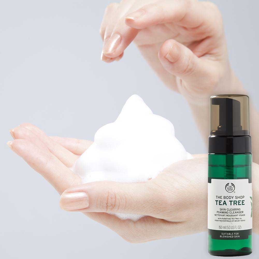 فوم شستشوی صورت Tea Tree بادی شاپ