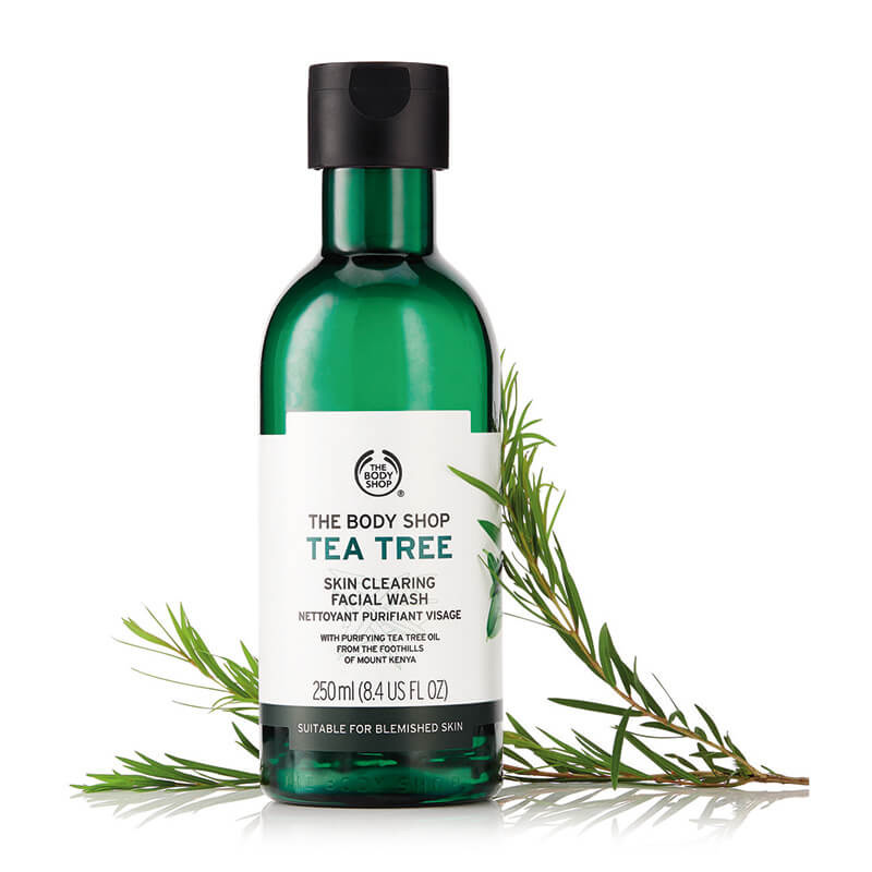 ژل شستشو پوست چرب Tea Tree بادی شاپ