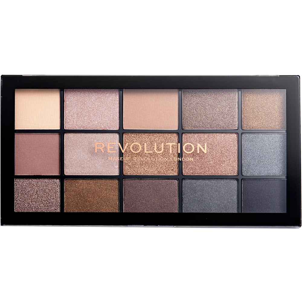 پالت سایه چشم 15 رنگ Smoky Neutral رولوشن