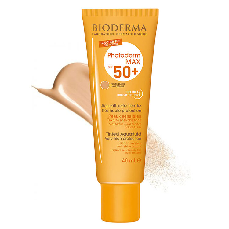 کرم ضد آفتاب بی رنگ Photoderm Max SPF50 بایودرما