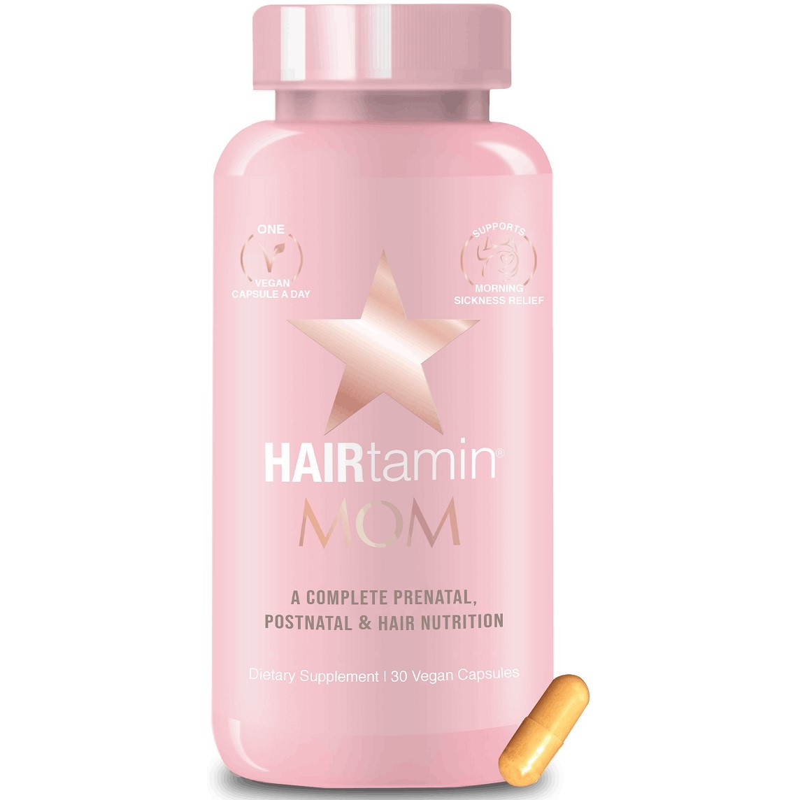 کپسول تقویت کننده مو هیرتامین مخصوص خانم های باردار و شیرده 30 عددی