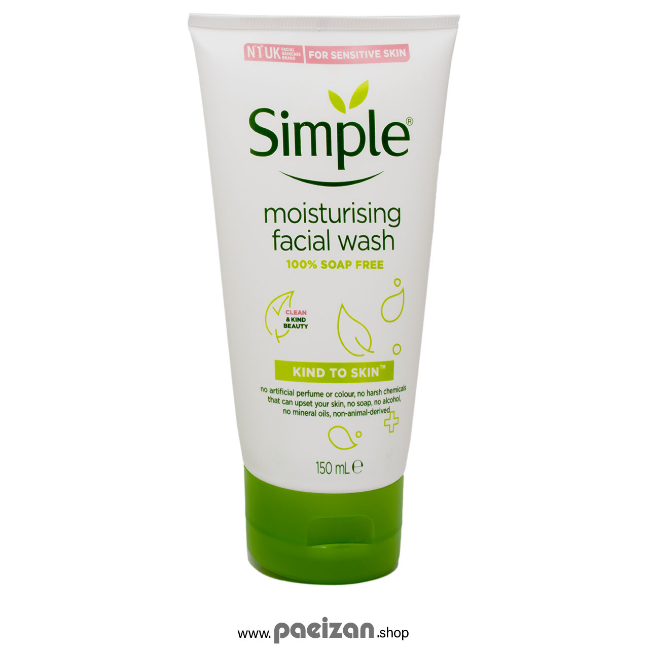 ژل شستشوی مرطوب کننده Moisturising سیمپل 150ml