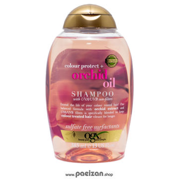 شامپو مراقبت از رنگ موی روغن ارکیده Orchid Oil او جی ایکس