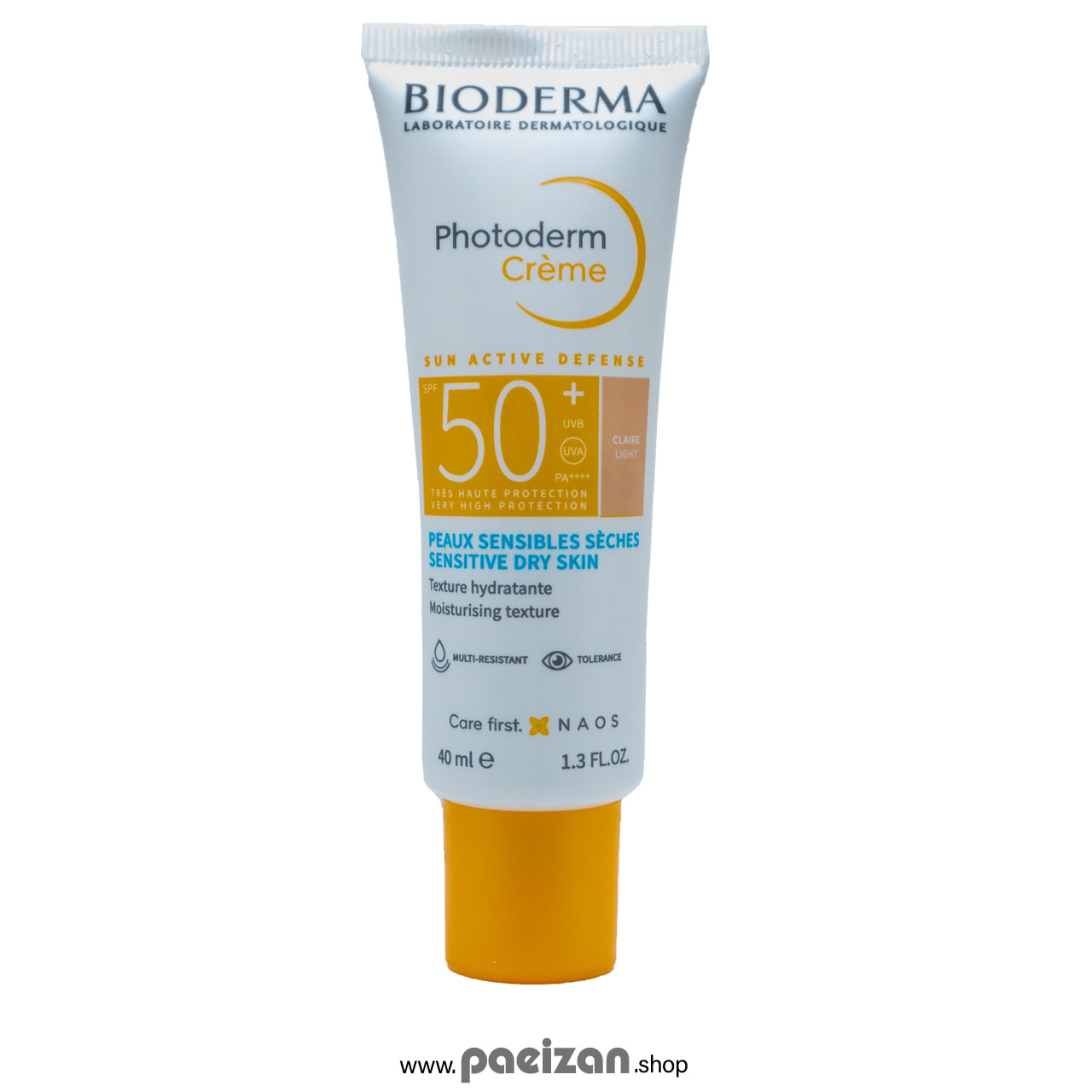 کرم ضدآفتاب رنگی بژ روشن فتودرم برند بایودرما +SPF 50