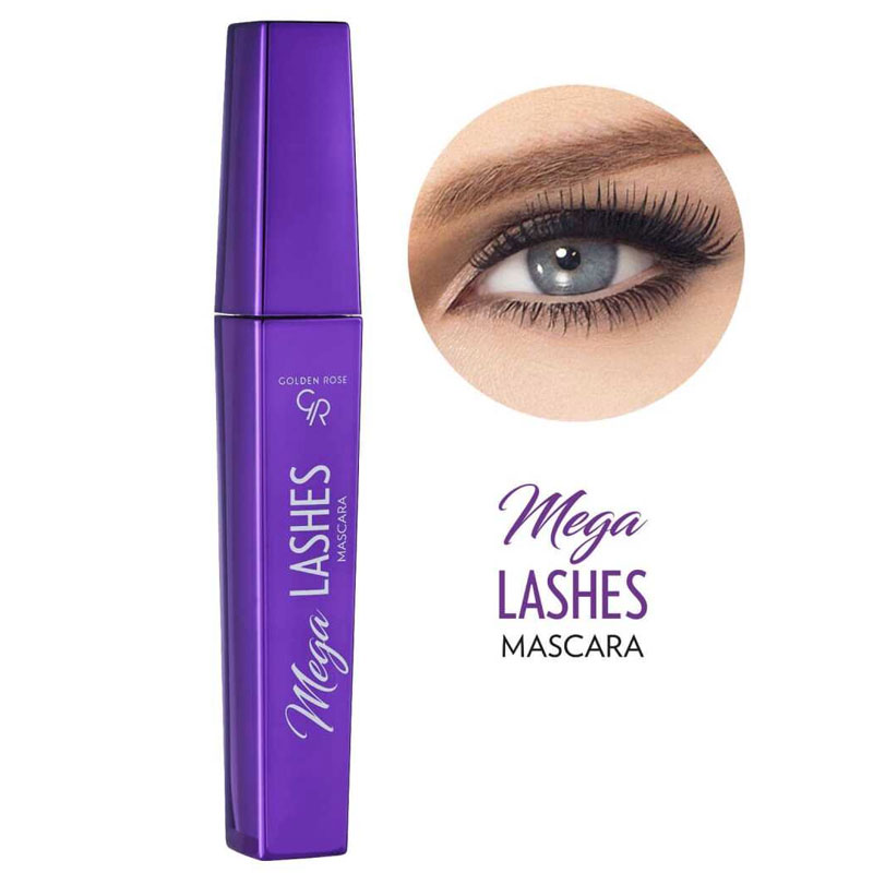 ریمل مگالشز Mega Lashes گلدن رز