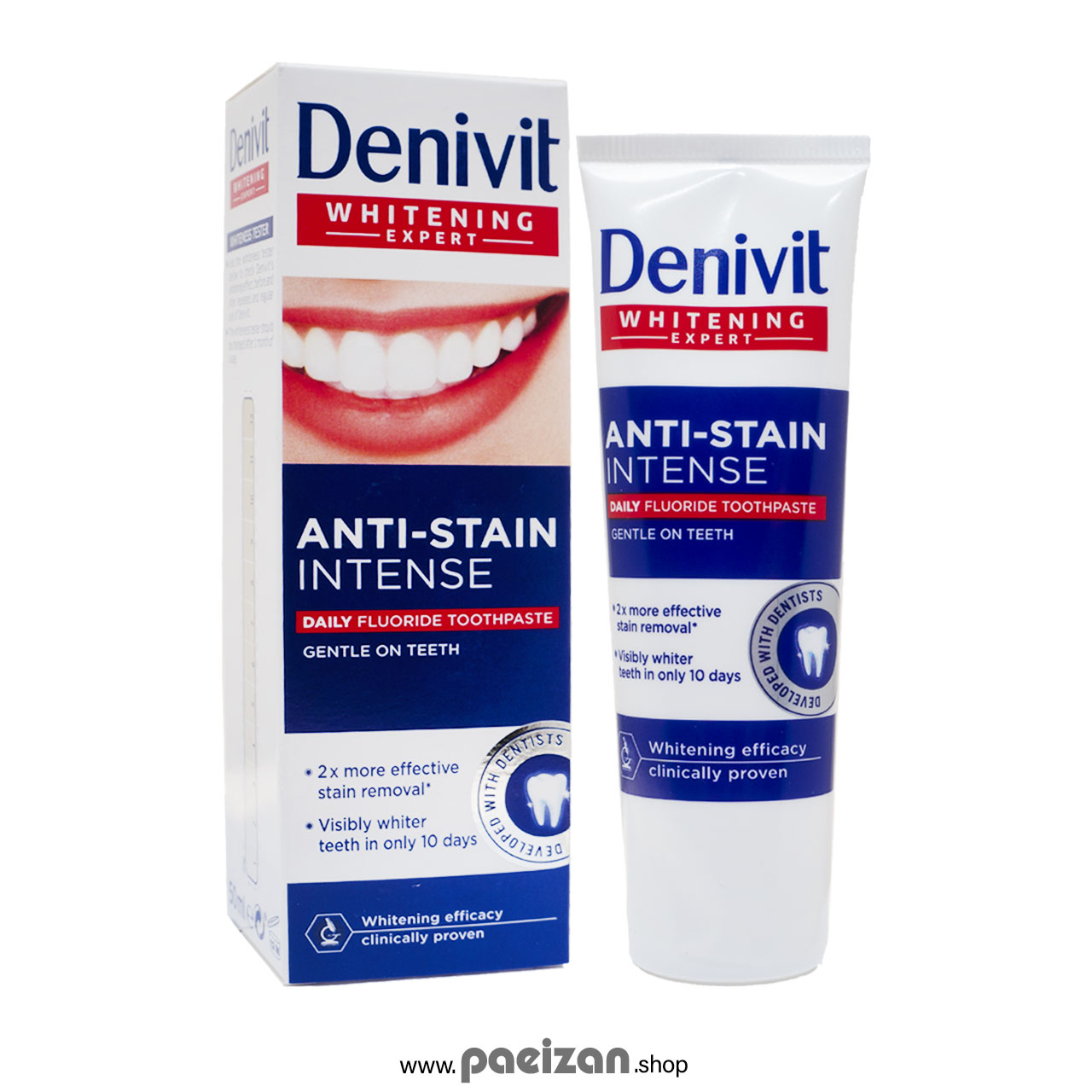 خمیر دندان سفید کننده و ضد جرم Anti Stain دنیویت