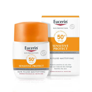 ضد آفتاب فلوئیدی پوست چرب و حساس سنسیتیو پروتکت اوسرین +SPF50