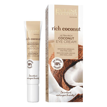 کرم دور چشم مغذی نارگیل RICH COCONUT اولاین