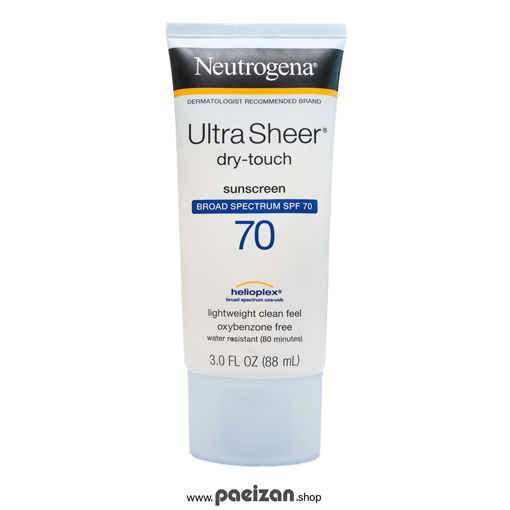 ضد آفتاب اولترا شیر Neutrogena Ultra Sheer بی رنگ نوتروژنا SPF 70