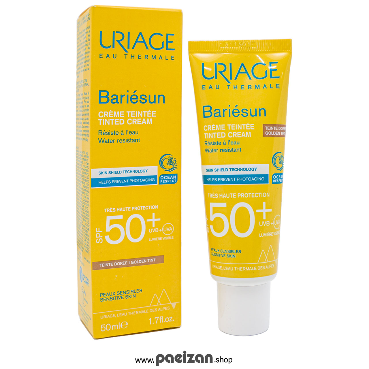 کرم ضد آفتاب رنگی بریسان اوریاژ SPF50