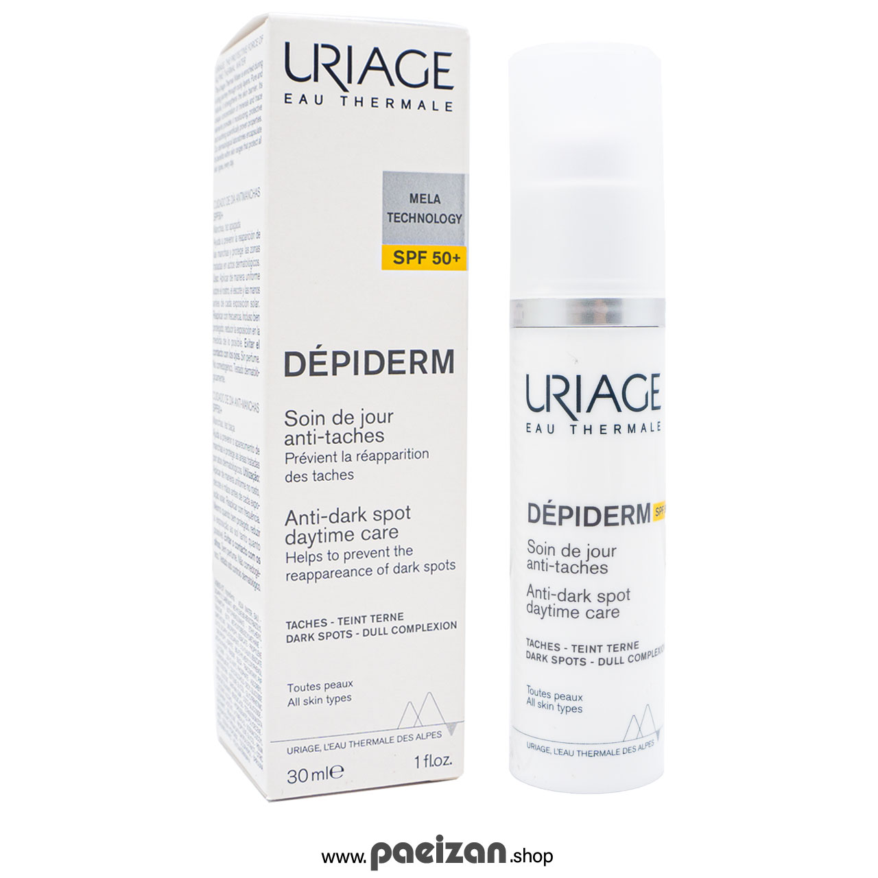 کرم ضد لک و ضد آفتاب دپیدرم اوریاژ SPF50
