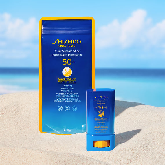 ضد آفتاب استیکی بی رنگ شیسیدو +SPF50