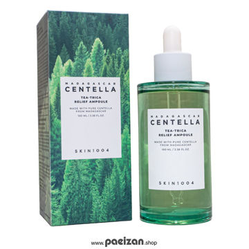 آمپول تسکین دهنده چای تریکا سنتلا اسکین SKIN1004