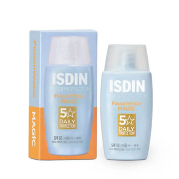 ضد آفتاب فلوئیدی فیوژن واتر مجیک بی رنگ ایزدین SPF50