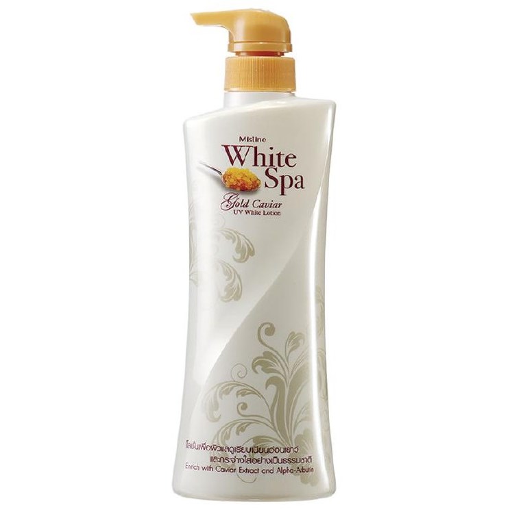لوسیون بدن خاویار طلایی وایت اسپا میستین 400 میل