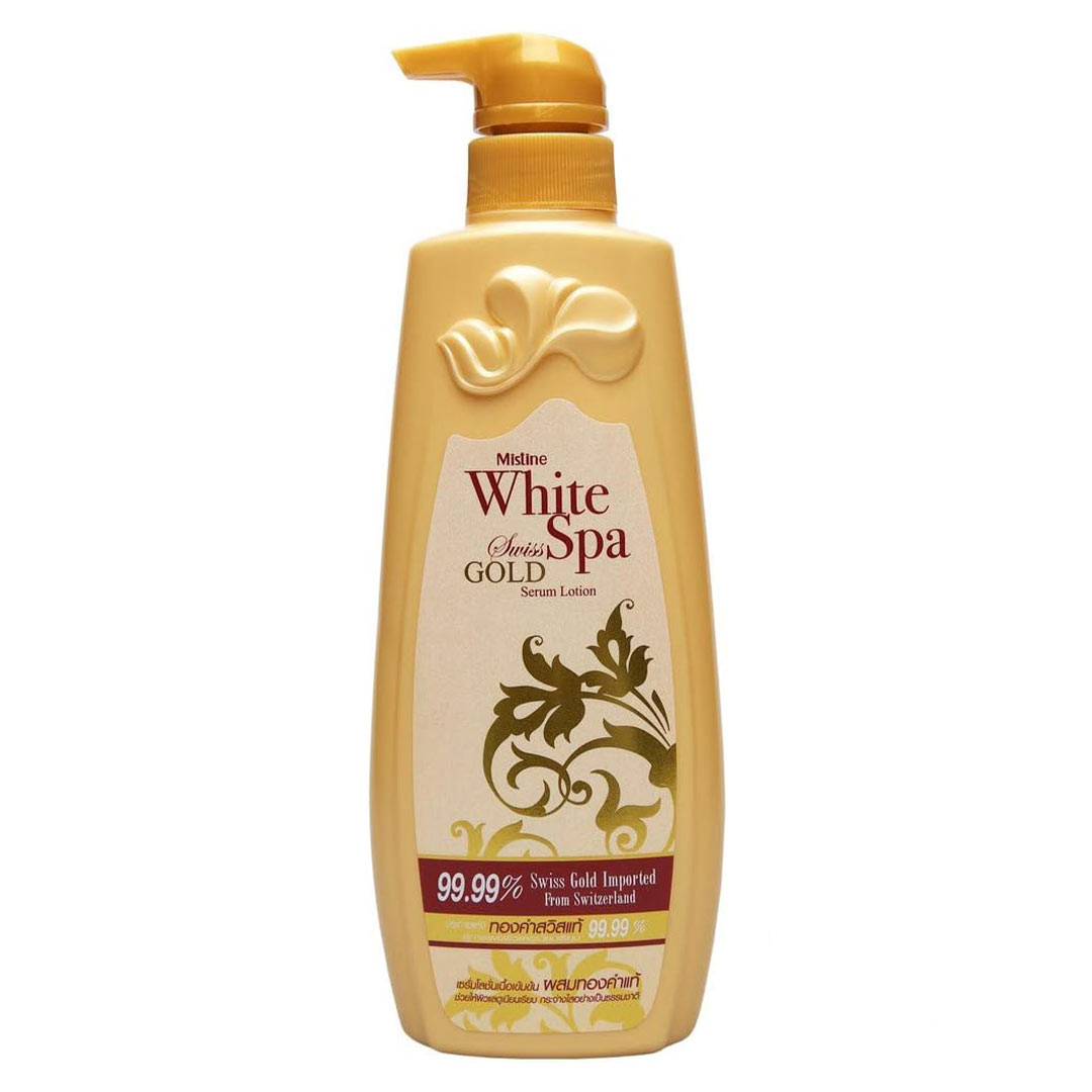 لوسیون سرم بدن طلای سوئیسی وایت اسپا میستین 400 میل