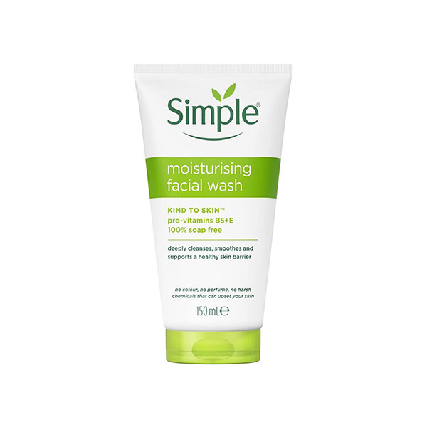 ژل شستشوی مرطوب کننده Moisturising سیمپل
