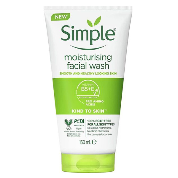 ژل شستشوی مرطوب کننده Moisturising سیمپل