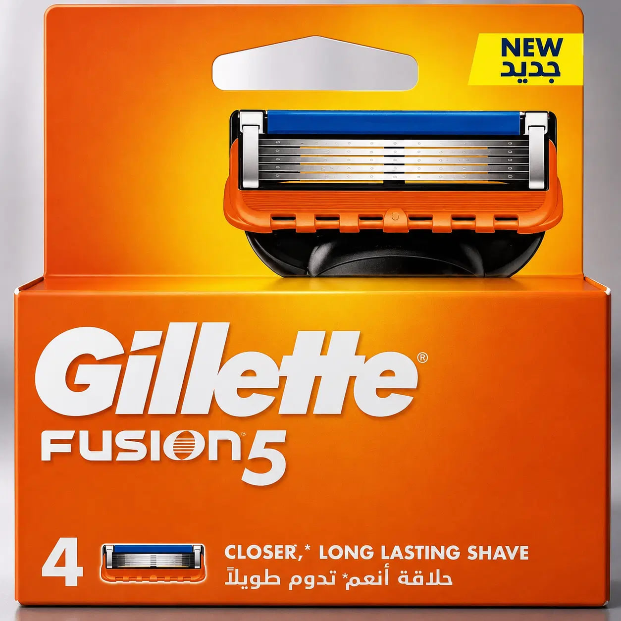 تیغ یدک خودتراش مدل فیوژن FUSION5 ژیلت بسته 4 عددی