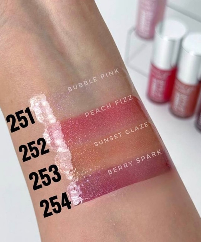 لیپ گلاس شیمر گلیز SHIMMER LIP GLAZE گلدن رز